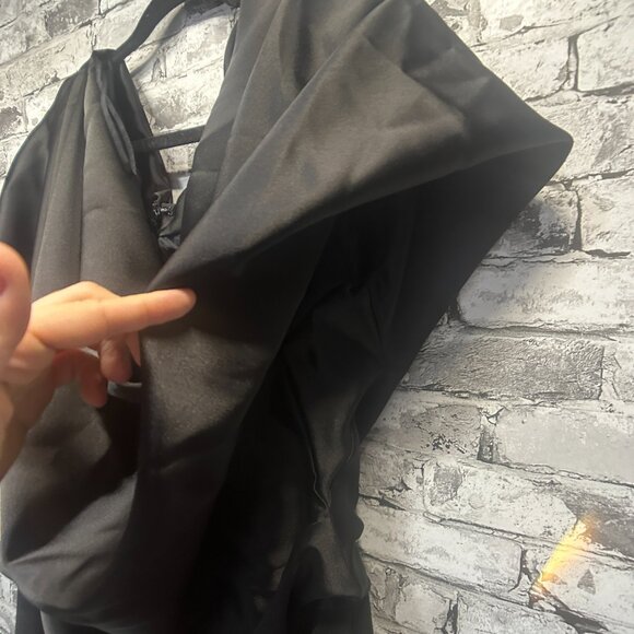 EUC Amsale The Slouch Black Elegant Jumpsuit Size 26 (Plus) - Picture 8 of 16